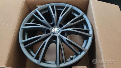 4 CERCHI IN LEGA ALFAROMEO STELVIO 18" COD.A968