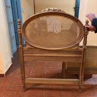 Due testate e due pediere letto antico