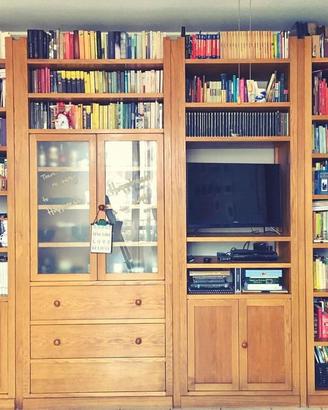 Mobile Libreria 4 moduli in rovere