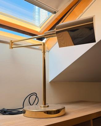 Lampada vintage in ottone