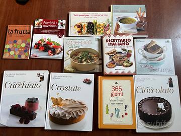 11 Libri vari di cucina ricette dolci cioccolato