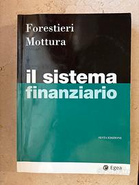 Libro universitario - Il sistema finanziario