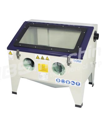 Sabbiatrice cabinata da banco SOGI S-72 profession