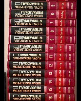 Nuova Enciclopedia Internazionale Grolier, 20 vol