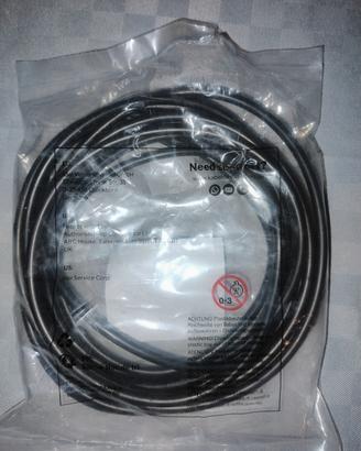 cavo ottico nuovo mai usato. 5 metri 