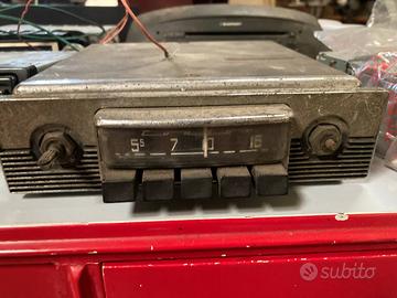 Autoradio d'epoca, Oldsmobile, Grundig, ecc.