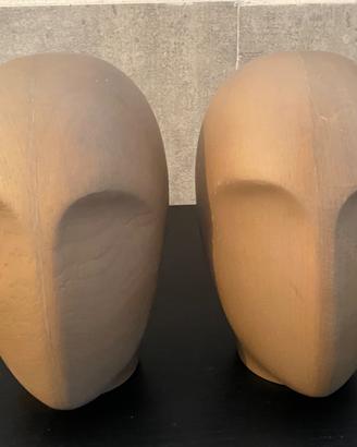Teste di legno - manichino