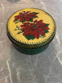 Scatola in latta Vintage Shirley Jean Fruit Cake