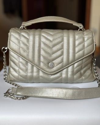 Borsa Silvian Heach media, tracolla color argento