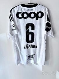 Maglia match worn shirt rosenborg signed