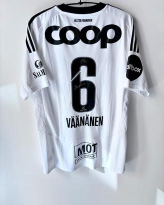 Maglia match worn shirt rosenborg signed