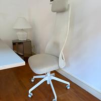 Sedia Scrivania IKEA con rotelle regolabile