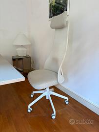 Sedia Scrivania IKEA con rotelle regolabile