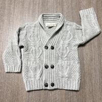 Cardigan bimbo 12 mesi doppiopetto grigio H&M