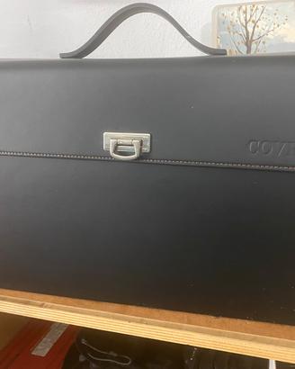 Borsa valigia lavoro cuoio
