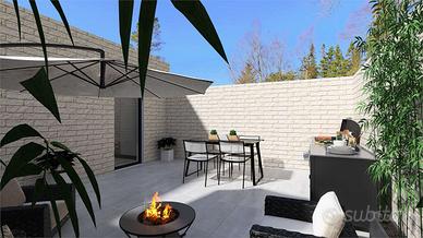 Semindipendente con cortile ad Assemini