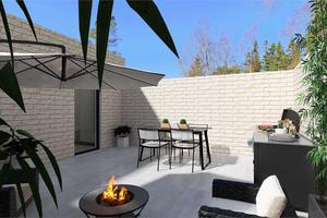 Semindipendente con cortile ad Assemini