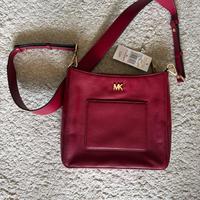 Borsa tracolla Michael Kors color circa rosso-vino