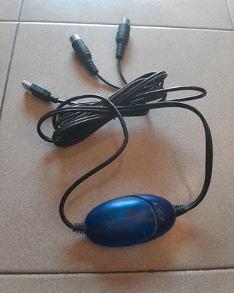 Interfaccia MIDI M-Audio da USB a Midisport