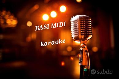 Basi MIDI/MP3 Karaoke 2024