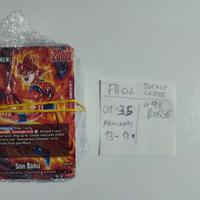 Dragon Ball Super Fusion World - Mazzo rosso FB02