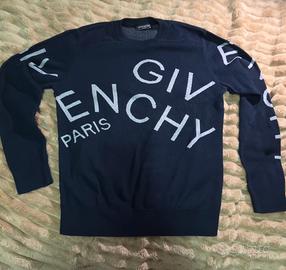 felpa givenchy blu scuro
