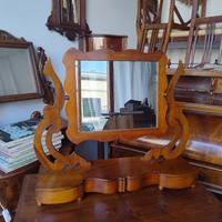 Specchio in noce di fine ottocento