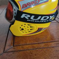 Casco da sci Briko + mascherina Rudy project 