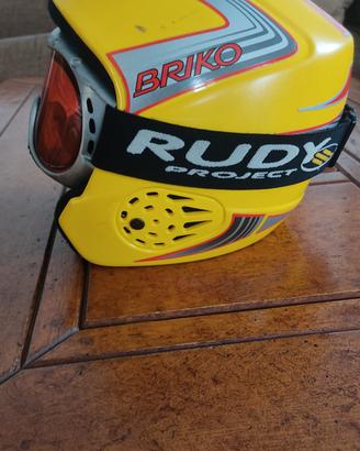 Casco da sci Briko + mascherina Rudy project 