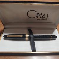 Omas Extra 18k Fountain Pen–Con Scatola Originale