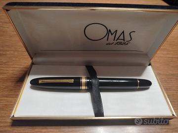 Omas Extra 18k Fountain Pen–Con Scatola Originale