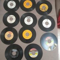 set di 11 dischi in vinile 45 giri 