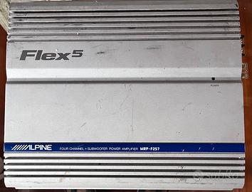 Amplificatore Alpine MRP-F257 car audio 4 canali