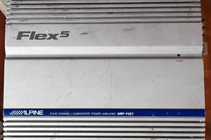 Amplificatore Alpine MRP-F257 car audio 4 canali