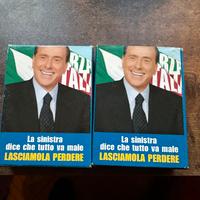Due mazzi carte poker-Berlusconi Presidente 2006