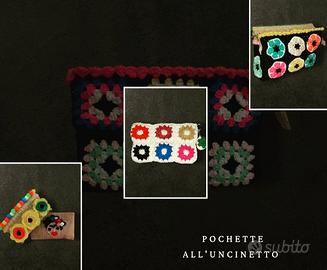 Pochette all'uncinetto 