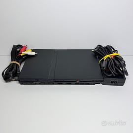 Ps2 slim completa di cavi