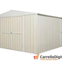 Box prefabbricato in acciaio 360x430cm avorio