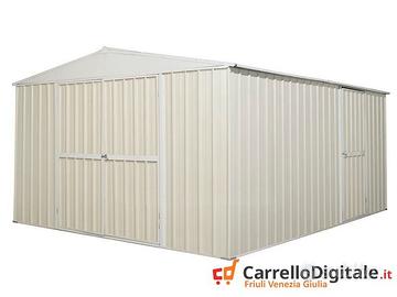 Box prefabbricato in acciaio 360x430cm avorio