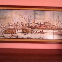 quadri su mattonelle 