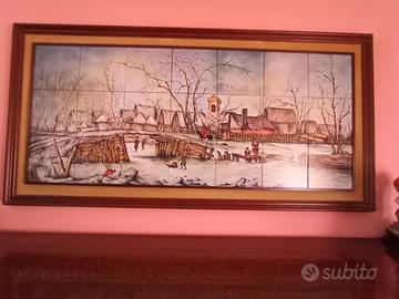 quadri su mattonelle 