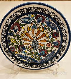PIATTO IN CERAMICA DIPINTO A MANO