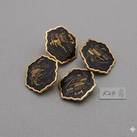 Set Bottoni Vintage Artigianali – Stile Damaschino