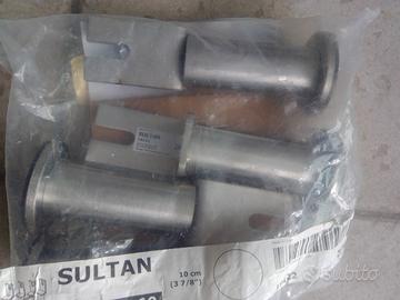 Piedini Acciao 10 cm