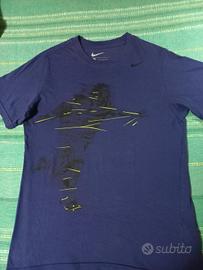t shirt Nike blu scuro con stampa tg L ragazzo 