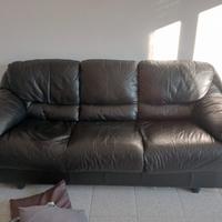 Divano 3 posti ecopelle