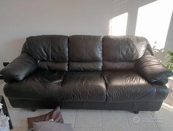 Divano 3 posti ecopelle