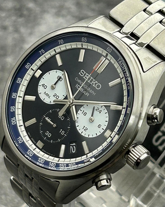 Seiko SSB427P1 – Cronografo – Quadrante Blu scuro