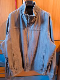 Giacca grigia Alcantara XL Sea Barrier