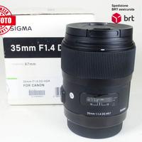 Sigma 35 F1.4 DG HSM Art (Canon)